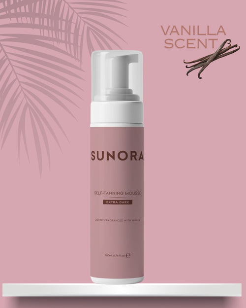 SUNORA Core Duo Bundle - Self Tanning Mousse + Velvet Tanning Mitt
