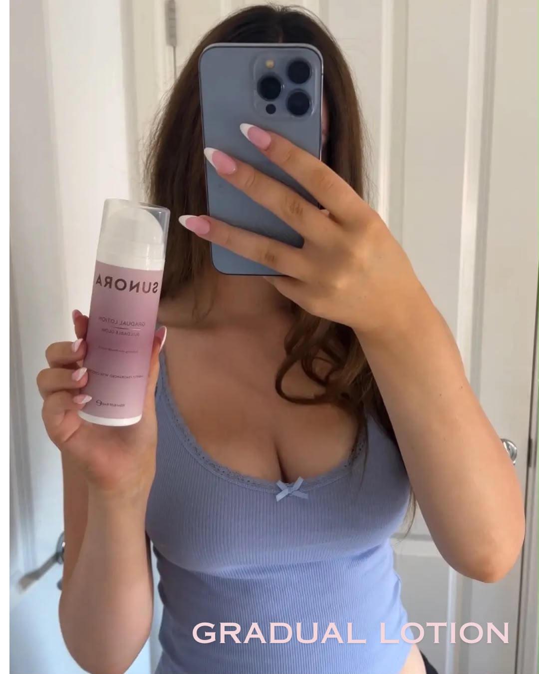 SUNORA Gradual Tanning Lotion with Coconut Oil and Argan Oil | Coconut Scent