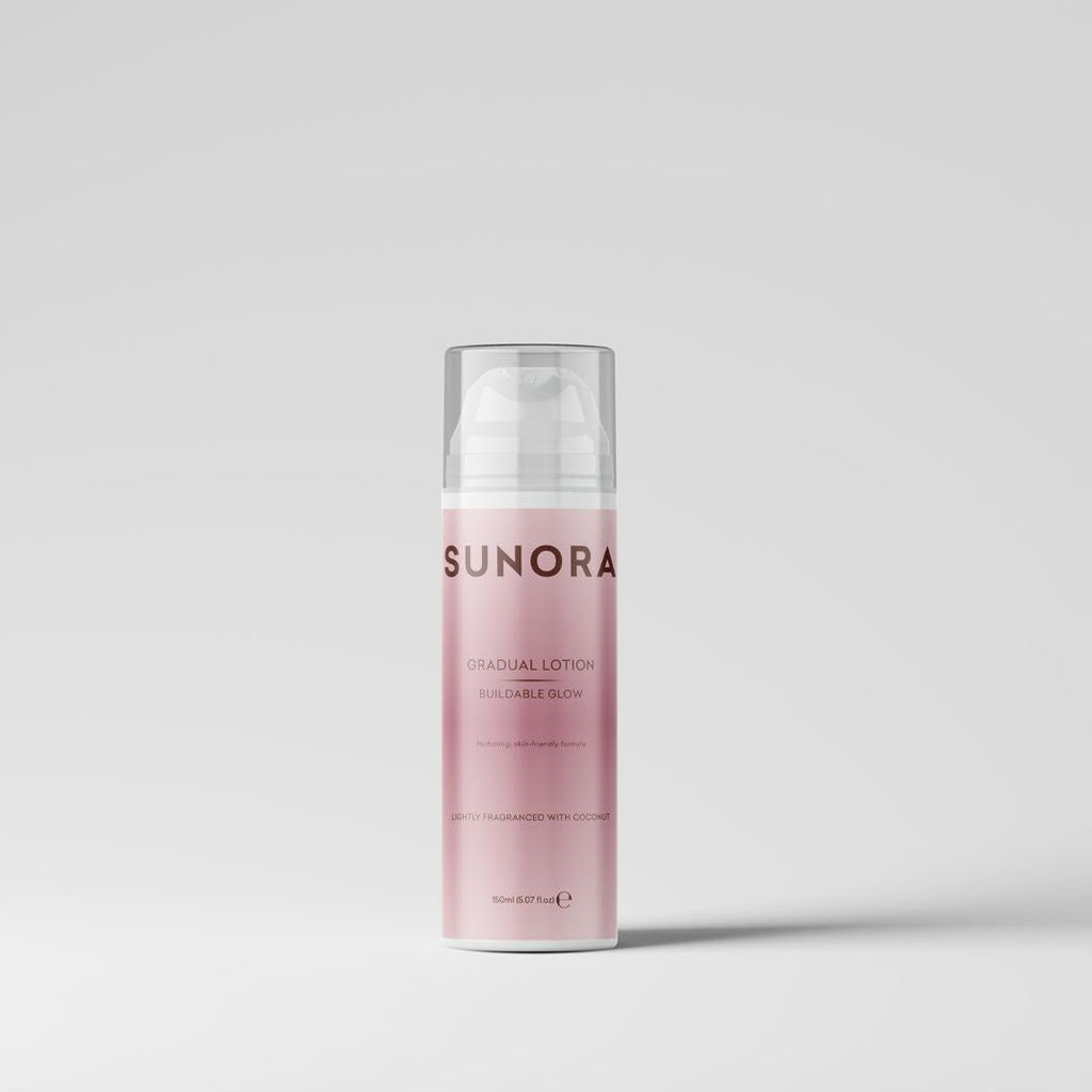 SUNORA Gradual Tanning Lotion | Coconut Scent