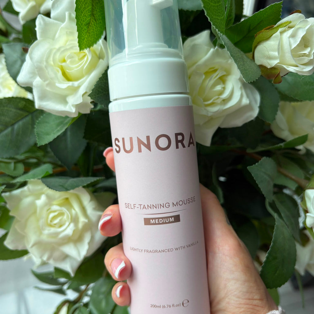 SUNORA Self-Tanning Mousse Medium | Vanilla Scent