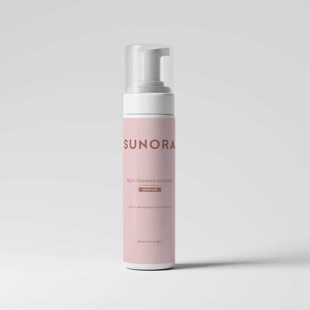 SUNORA Self-Tanning Mousse Medium | Vanilla Scent