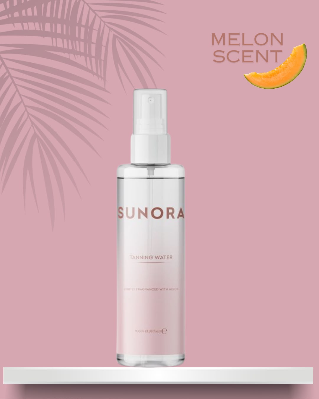 SUNORA Self-Tanning Water | Hyaluronic Acid | Moisturising | Hydrating - Melon Scent